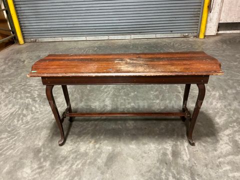 Wood Table 60'W x 18"D x 30"H