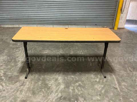 Table 60"W x 24"D x Adj. Hght