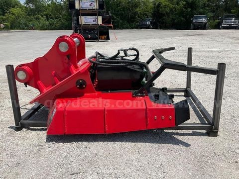 Unused 2026 Giyi Disc Mulcher Attachment For Cat 320 Excavator