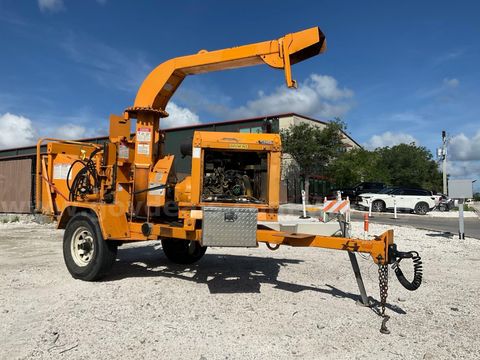 2017 Bandit Industries Towable Disc Style Hand Fed Wood Chipper