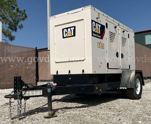 2019 Cat Mobile Generator Set; Diesel Powered; Trailer Mounted, 35 Kva
