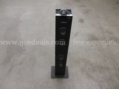 Black Polaroid Tower Speaker - A12