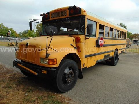 2002 International 3000 School Bus - Outside Gate Lot