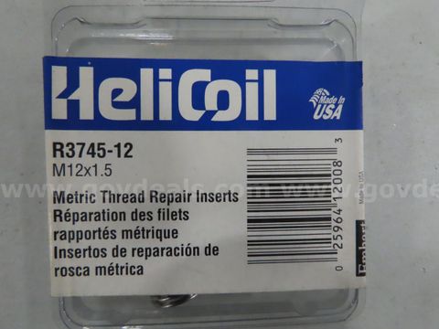 HeliCoil inserts M12x1.5