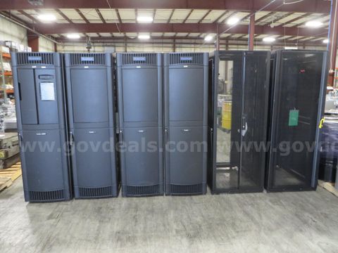 6 Computer server cabinets