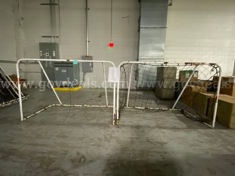 Set of 2 micro soccer goals