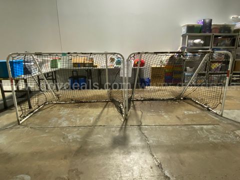 Set of 2 micro soccer goals