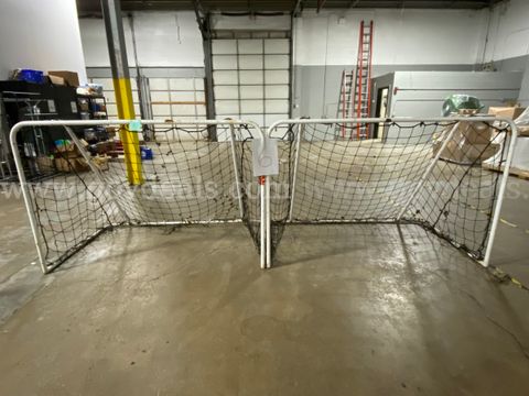 Set of 2 micro soccer goals