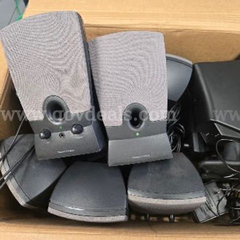 Speakers 5 pairs Working