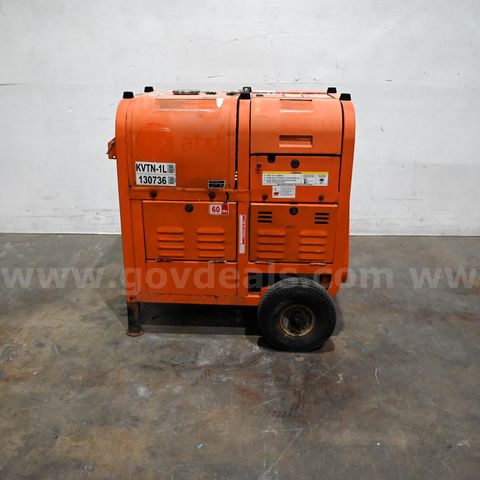 American Tool 7500W Portable DIESEL Generator - 153 HOURS