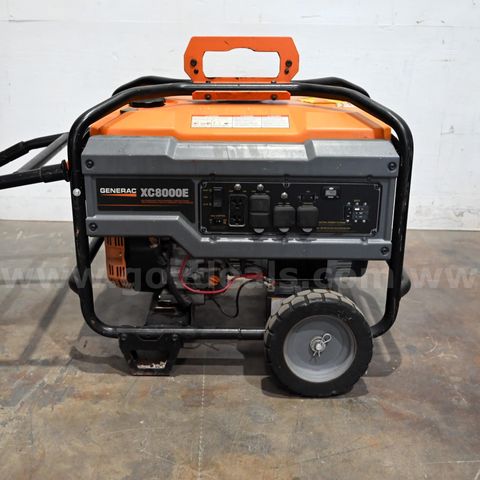 Generac 8000W Portable Generator - Hours 466