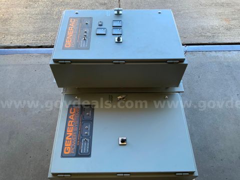 3 Generac Power System Switches And 1 Load King Power Box