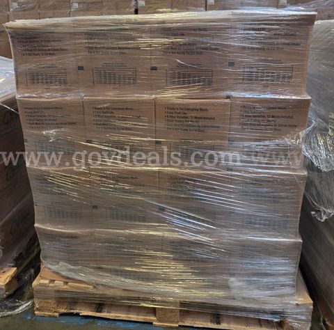 48 Cases of 12 A-PACK Ready Meal Self-Heating Emergency Meals (Reduced Sodium) Expired