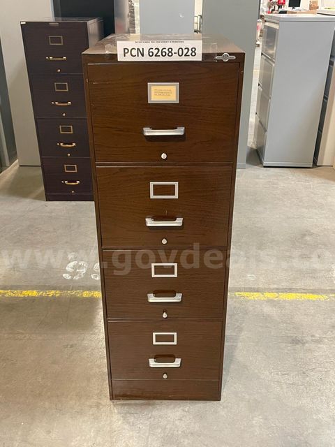 Filing Cabinet, 4-Drawers, Metal