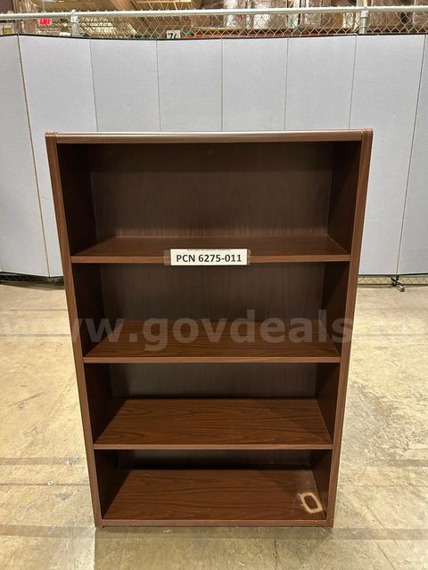 Bookcase, 4-shelf, Wood