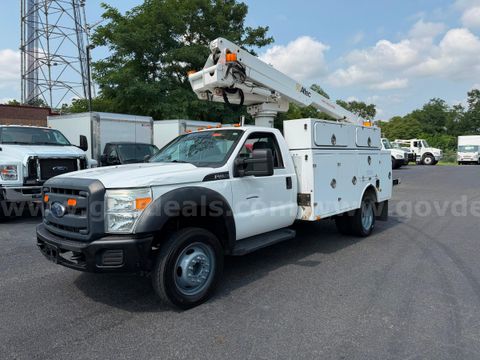 2016 Ford F450 Service Body With Aerial Bucket