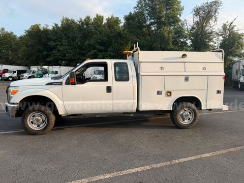 2016 Ford F-250, Super-Cab, 4x4, Enclosed Service Body Truck