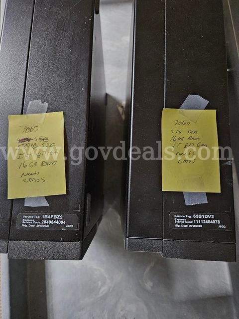 Two Dell Optiplex 7060's