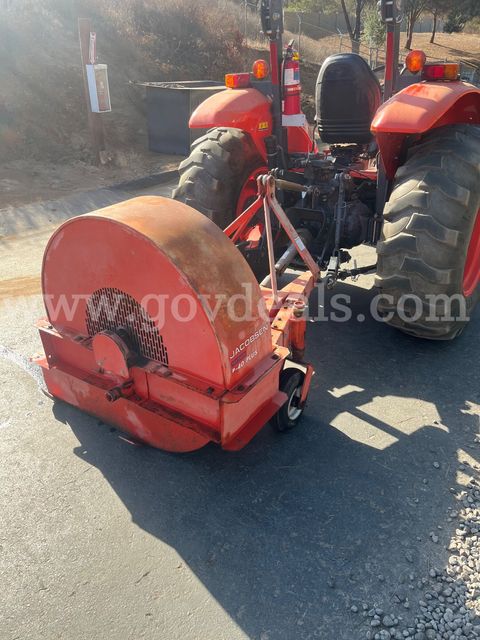 Tow behind blower