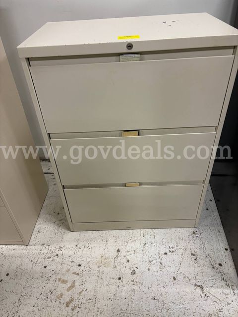 3 Drawer Metal Filing Cabinet