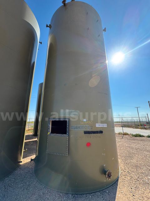 Tank, Carbon Steel, 12ft x 25ft, 500BBL, Qty 1