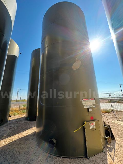 Tank, Carbon Steel, 12ft x 25ft, 500BBL, Qty 1