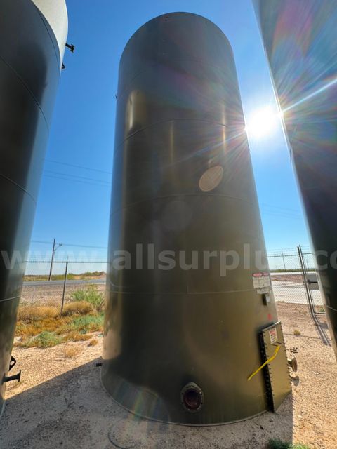 Tank, Carbon Steel, 12ft x 25ft, 500BBL, Qty 1