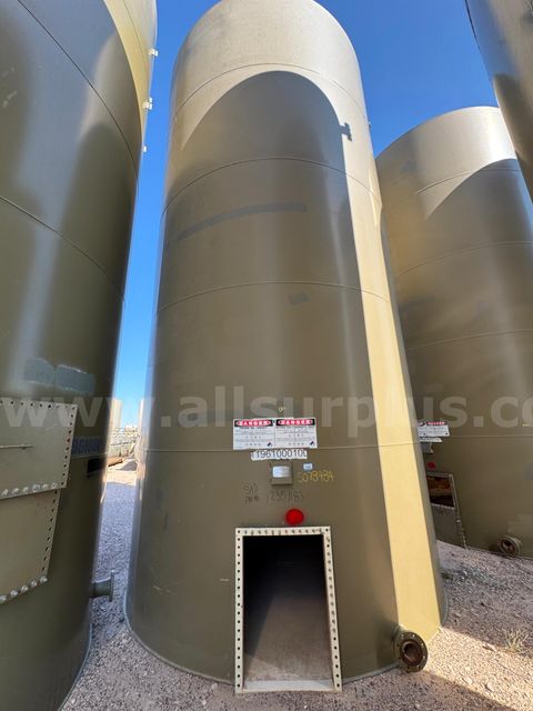 Tank, Carbon Steel, 12ft x 25ft, 500BBL, Qty 1
