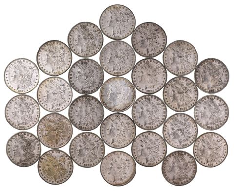 Morgan Dollar Lot 27 Pieces