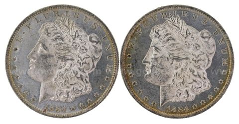 Morgan Dollars 1884/O