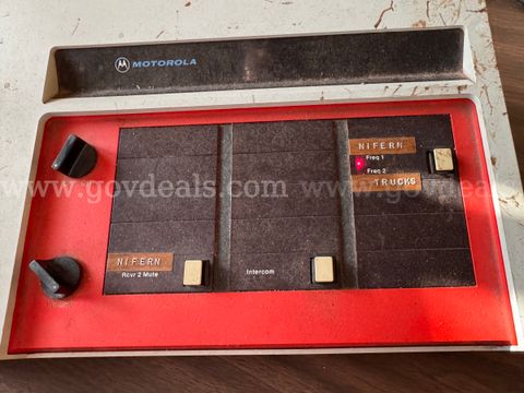 Motorola Tone Remote Console Model T1605CM