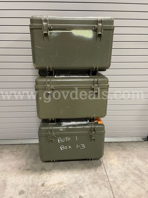 3 S-K tool boxes and 18V Dewalt power tools