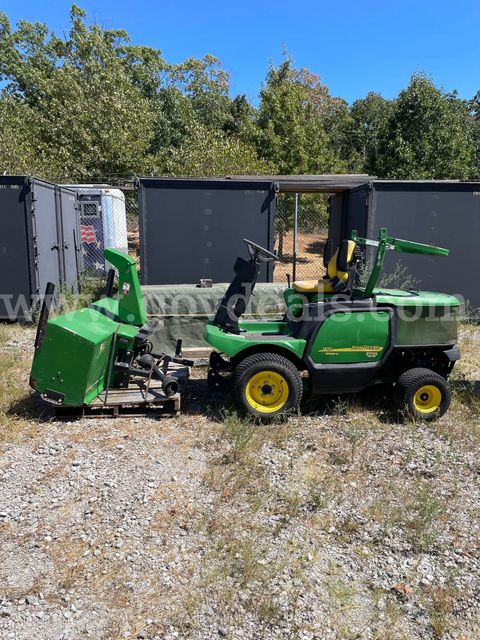 JD 1420 Series II and 60" Snow Blower