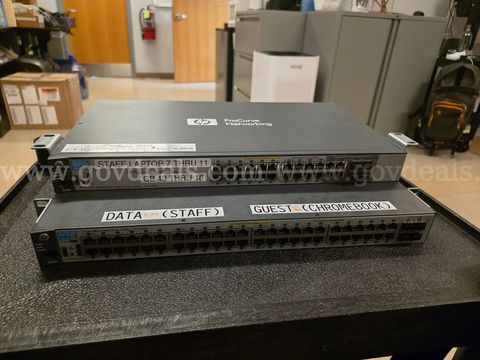 HP ProCurve Switches Quantity 2