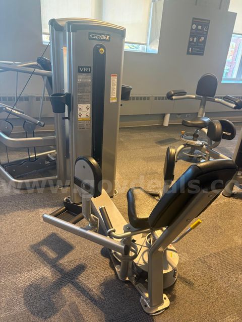 Pair of Cybex VR1 Hip Abduction / Adduction Commercial Units – Inner & Outer Thigh Combo