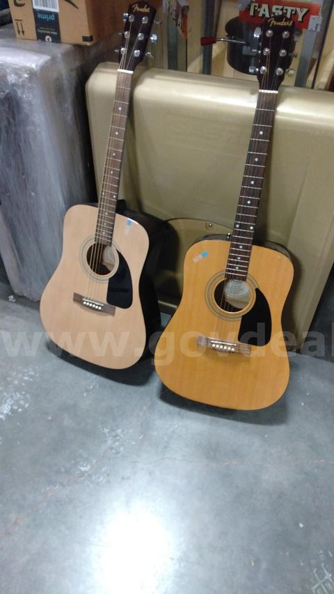 Guitar - Lot of 2 Acoustic by Fender