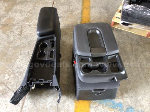 Automotive seat pieces, approximately 8