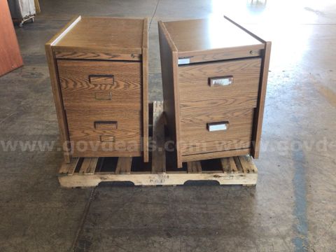 File cabinets, lot of 2