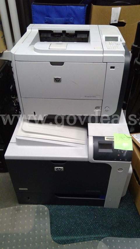 HP LaserJet P3015DN and HP LaserJet CP4025DN printers