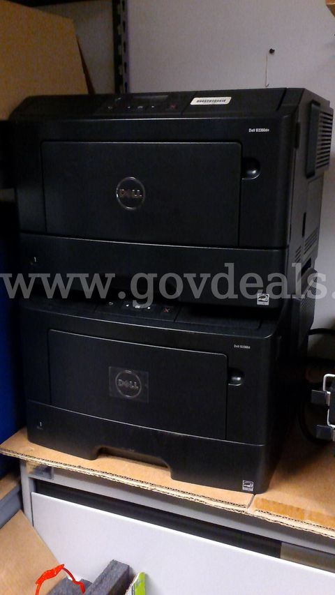 Dell B2360DN laser printers, Dell UltraSharp 1907FPV flat panel monitor