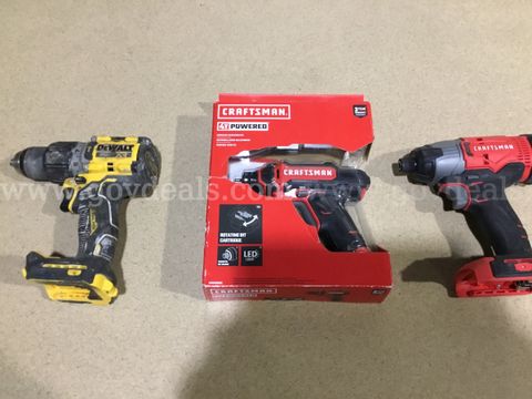 1 Lot of Cordless Drills
