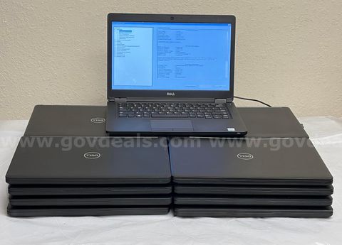 (Lot of 17) DELL Latitude 5490 Laptops - (core i5) with power supplies