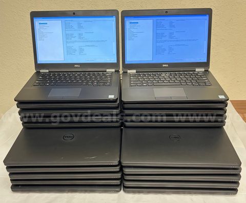 (Lot of 30) DELL Latitude 5470 Laptops (Core i5) with power supplies