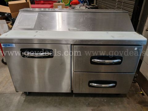 Norlake Advantedge sandwich prep refrigerator