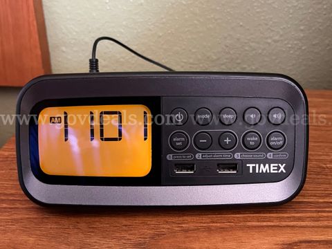 4 Timex Alarm Clock