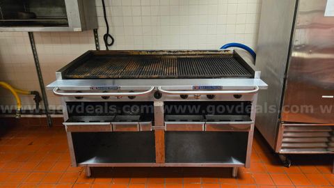 Dante series Char broiler, gas