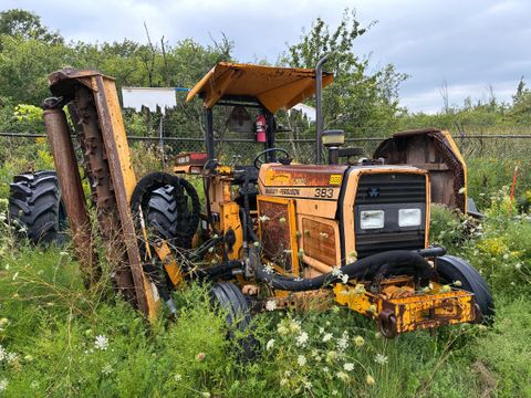 1999 Massey-Ferguson 383 Tractor with Alamo Boom Mower Attachment