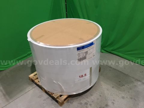 (1) Pallet of (1) Roll of White Tango Printing Paper