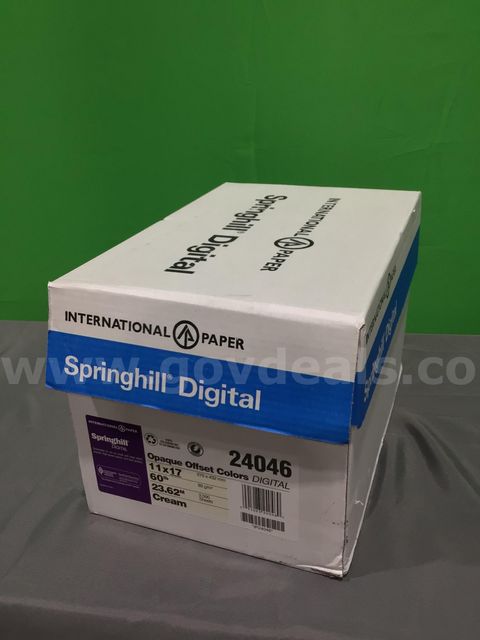 (1) Pallet of Approx. (32) Boxes of Cream Paper