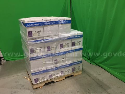 (1) Pallet of Approx. (30) Boxes of Cream Paper